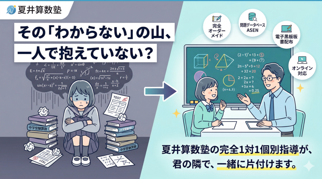中学受験算数の個別指導